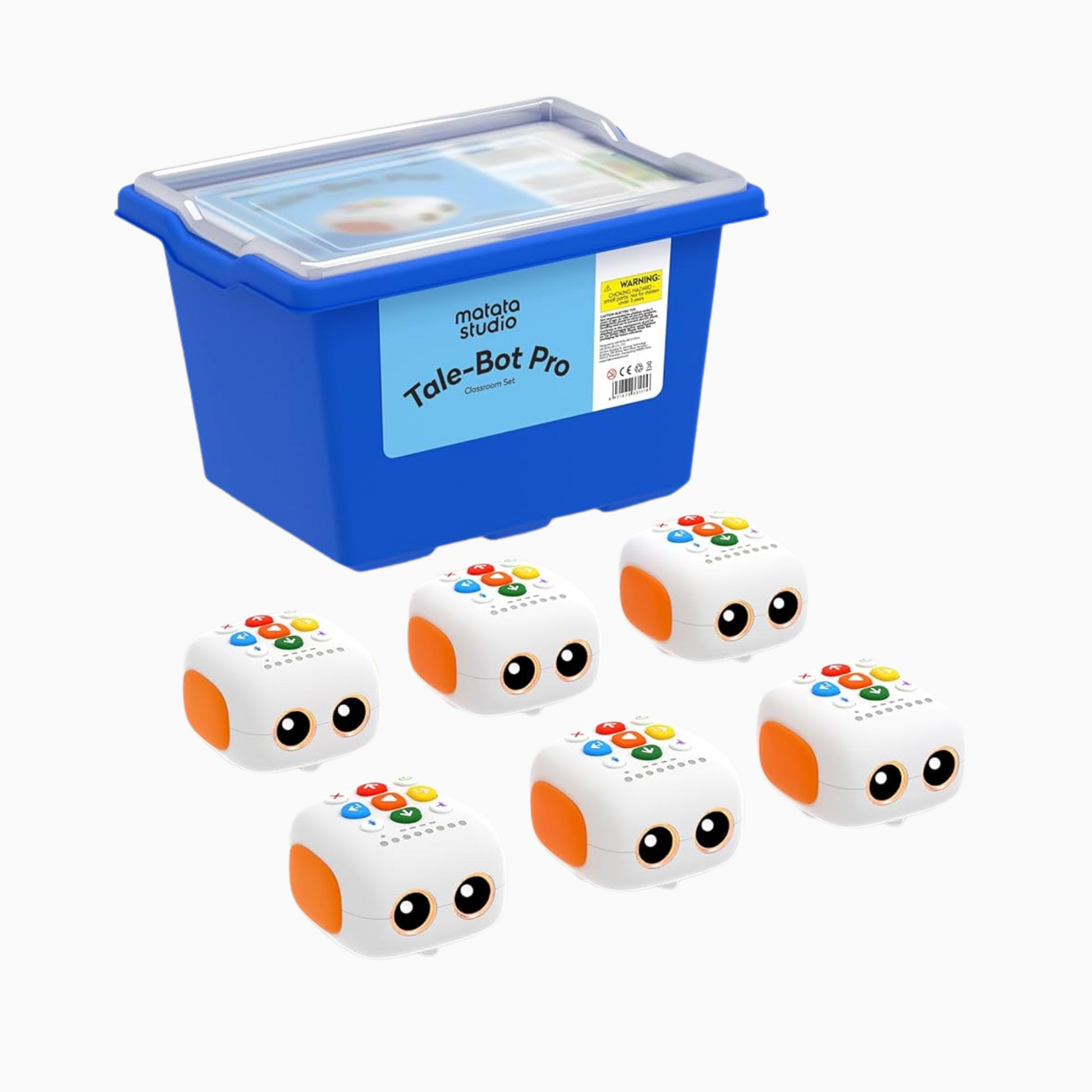 TaleBot Pro by Matata Studio (ages 3+) Classroom pack of 6 robots