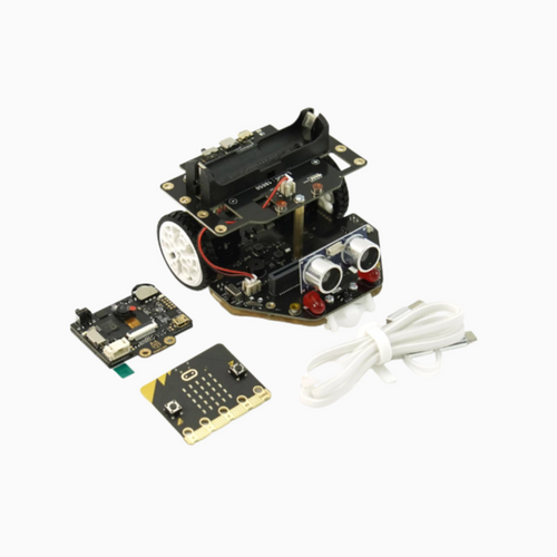 BBC Micro:bit Self Driving Robot Car with AI Camera